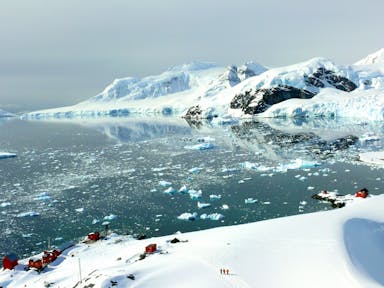 Paradise Harbour Landmark Information Swoop Antarctica