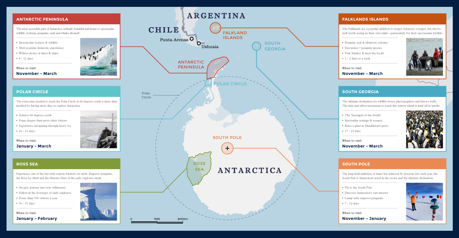 Maps Of Antarctica The Antarctic Peninsula Swoop Antarctica